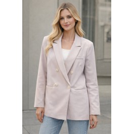 Hayley Blazer - Dusty Pink Beige