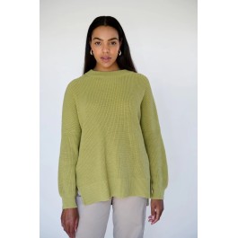 Maxted - Seven Pull Over Jumper - PISTACHIO