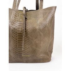 MAISON FANLI - SNAKE Tote - Beige MAISON FANLI - SNAKE Tote - Beige