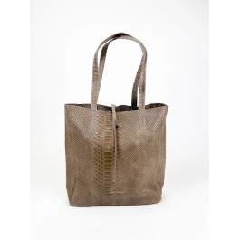MAISON FANLI - SNAKE Tote - Beige