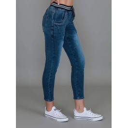 3rd Story - Mia Jogger Jean - VINTAGE BLUE
