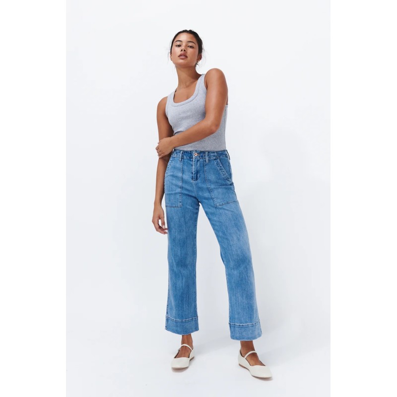 Kireina - Celeste Pant - 70s Blue Kireina - Celeste Pant - 70s Blue