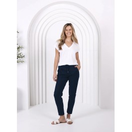 Monaco Jeans - Riley Stretch Denim Joggers - INK 